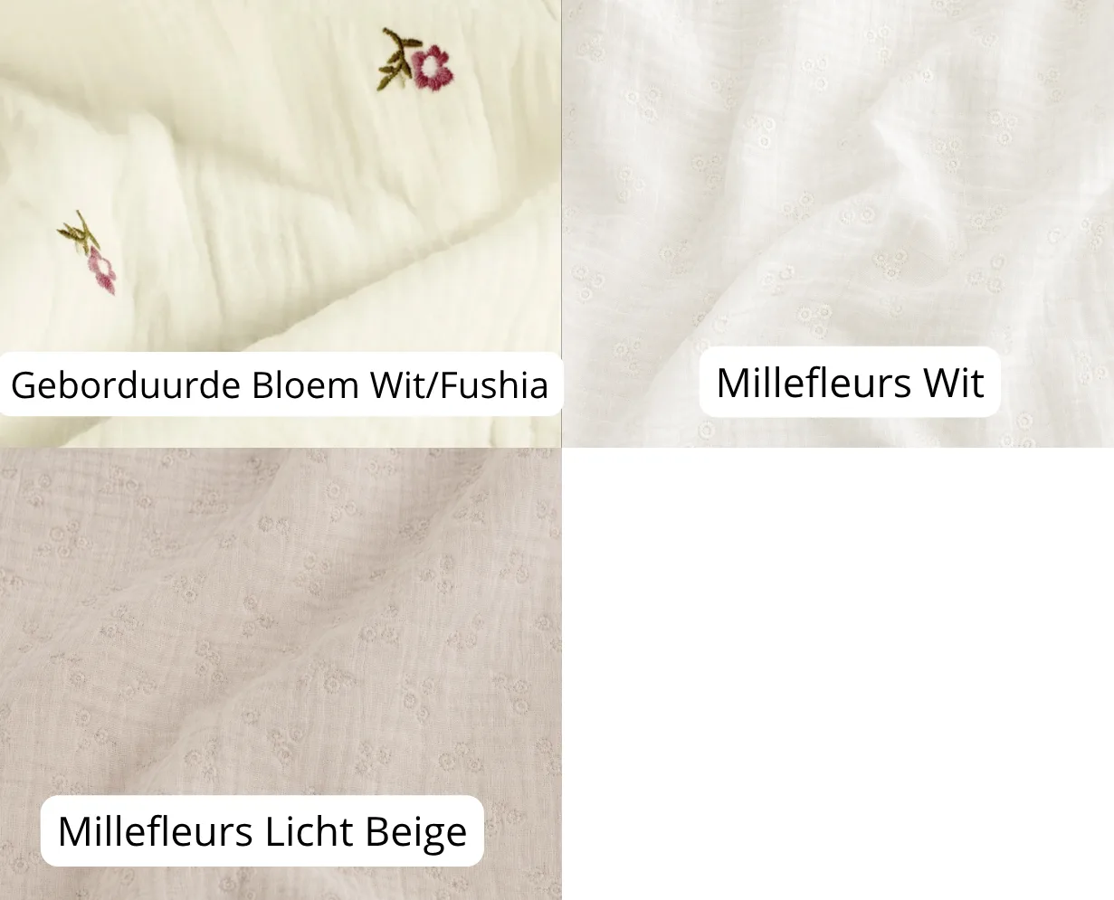 Washandjes set van 3, Bamboe Badstof en Hydrofiel